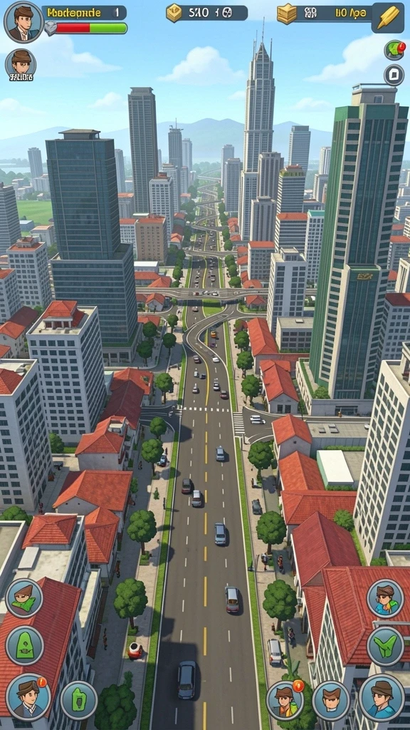 Karakter dengan desain unik dan kemampuan spesial.