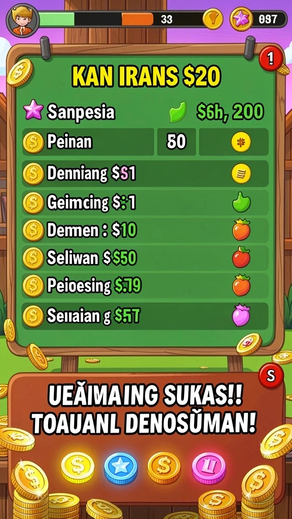 Tampilan antarmuka yang menarik dan mudah dipahami.