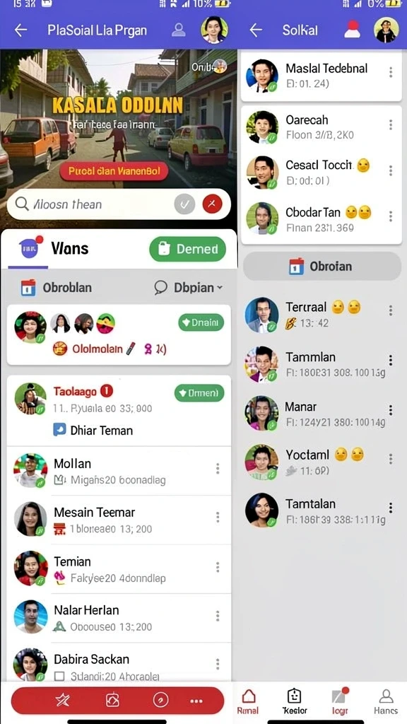Antarmuka pengguna yang mudah dinavigasi.