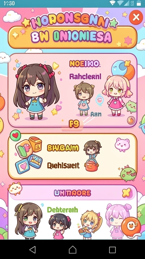 Leaderboard menunjukkan peringkat pemain, menambah kompetisi.