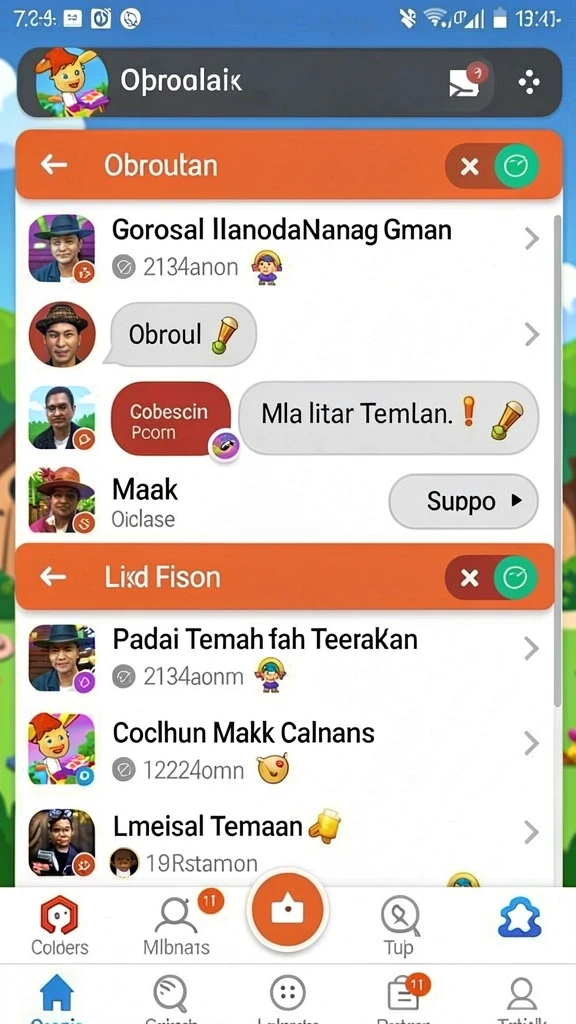 Beragam pilihan permainan untuk semua selera.