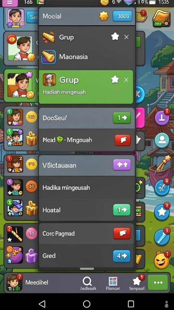 Mode multiplayer untuk bersaing dengan teman.