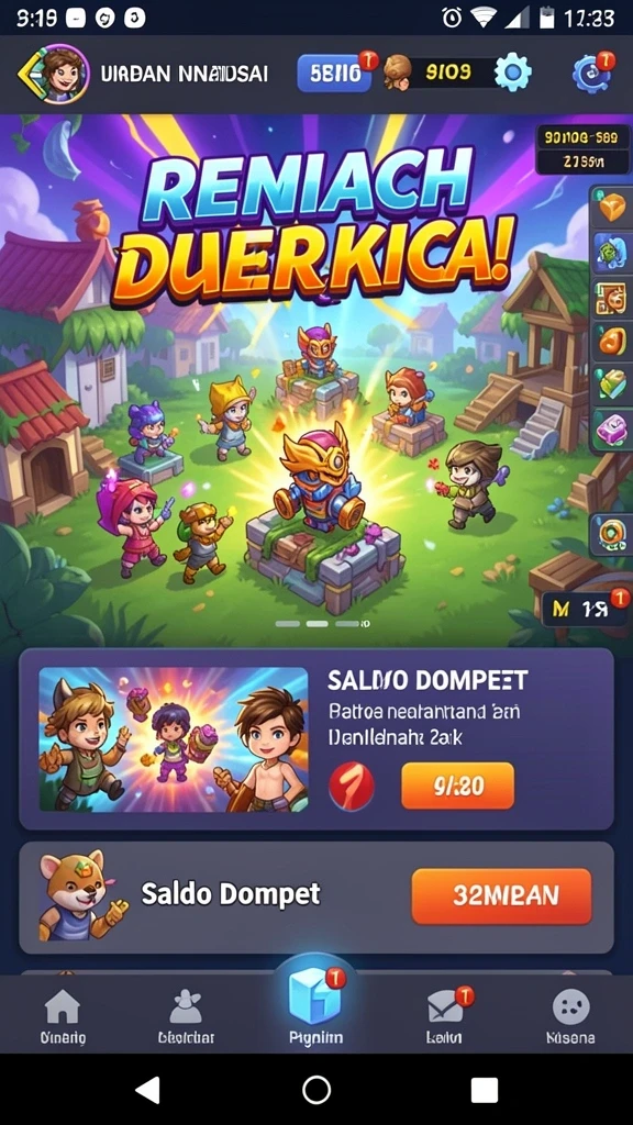 Dunia fantasi yang menawan dan imersif.