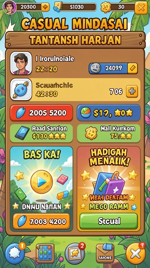 Grafis menakjubkan yang meningkatkan pengalaman bermain.