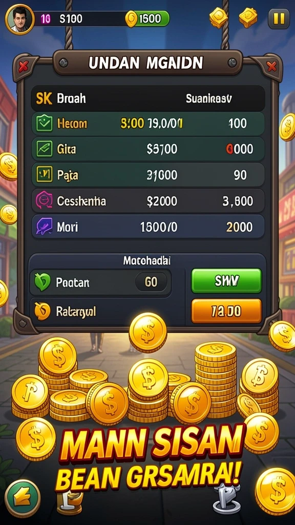 Screenshot menunjukkan karakter dalam aksi petualangan.