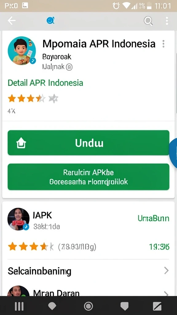 Karakter unik yang bisa dipilih dan dikustomisasi.