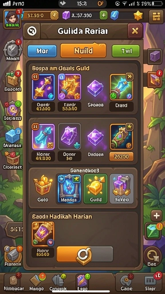 Screenshot menampilkan tampilan grafis yang menakjubkan.