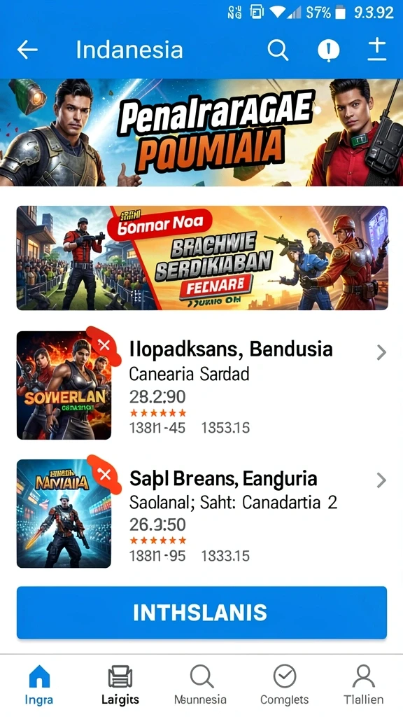 Tampilan antarmuka yang menarik dan ramah pengguna.