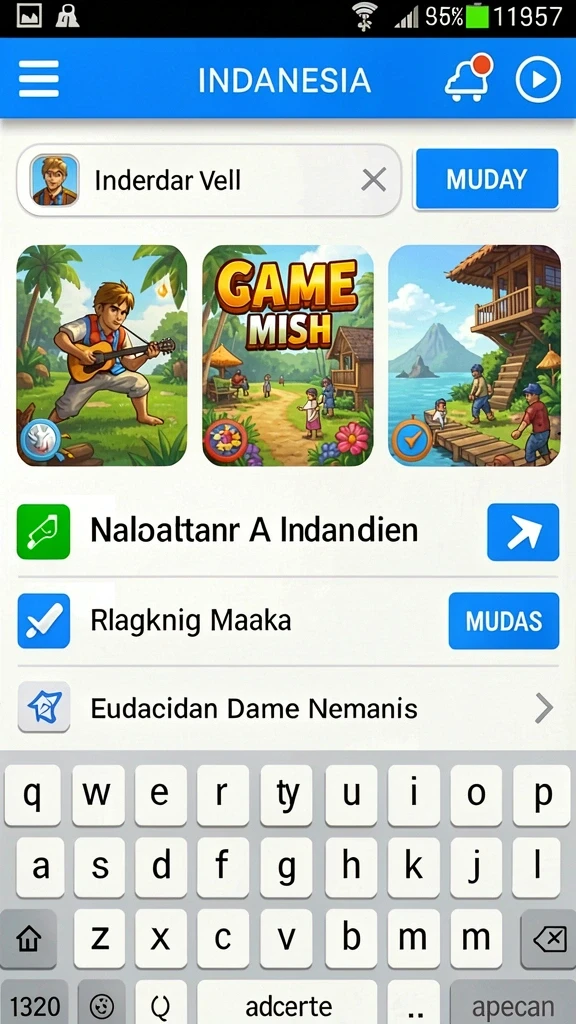 Mode permainan yang beragam dan menantang.