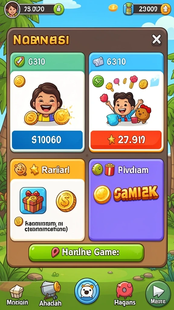 Tampilan antarmuka HEBAT777 yang menarik dan mudah dinavigasi.