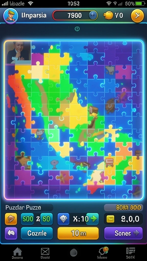 Tampilan awal aplikasi IDPKING yang menarik dan mudah dinavigasi.