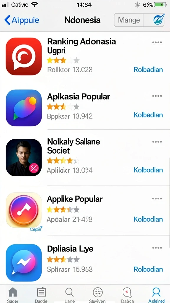 Tampilan antarmuka yang menarik dan mudah digunakan.