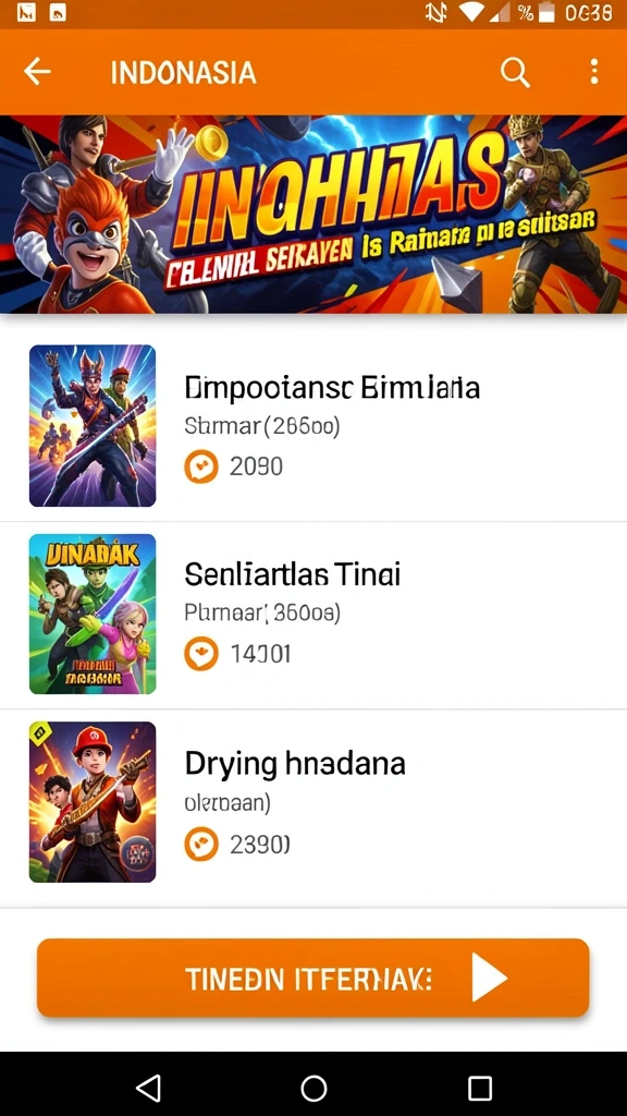 Grafis yang menarik dan menghidupkan permainan.