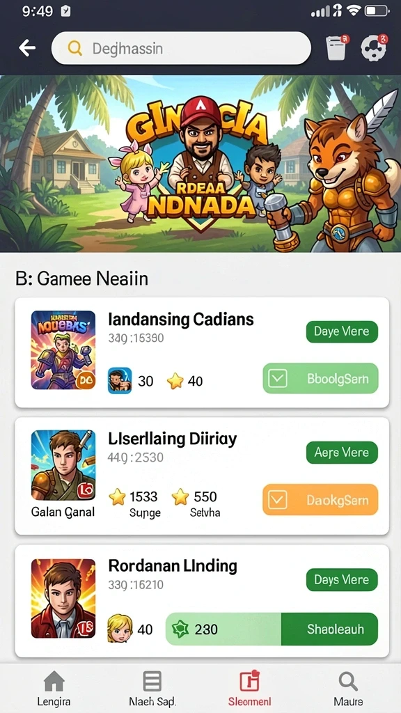 Tangkapan layar menampilkan gameplay seru K234.