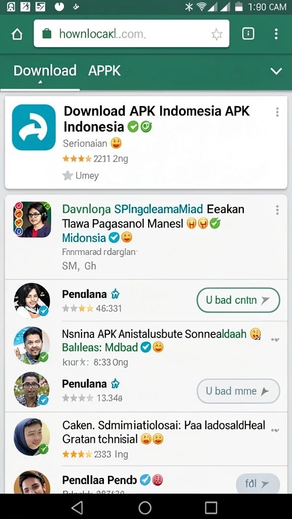 Interaksi sosial dalam game yang menyenangkan.