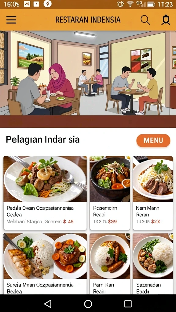 Pengaturan karakter yang mudah dan intuitif.