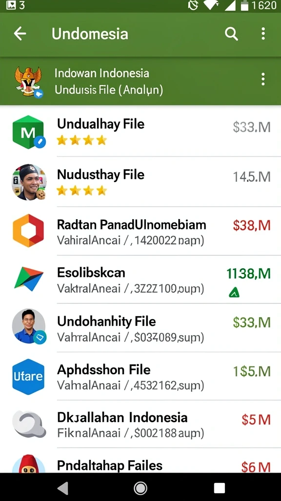 Tampilan awal yang menarik dan mudah dinavigasi.