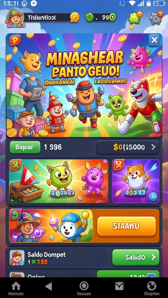 Fitur leaderboard untuk kompetisi.