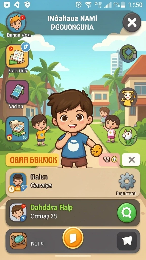 Tampilan antarmuka yang intuitif dan ramah pengguna.