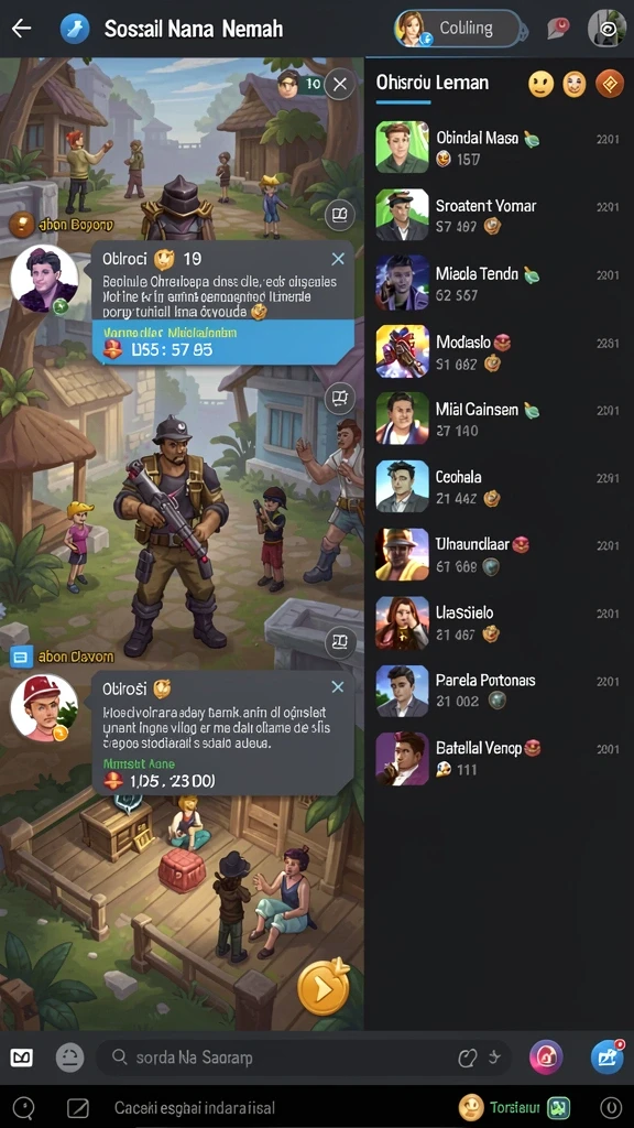 Karakter unik dengan kemampuan spesial dalam game.