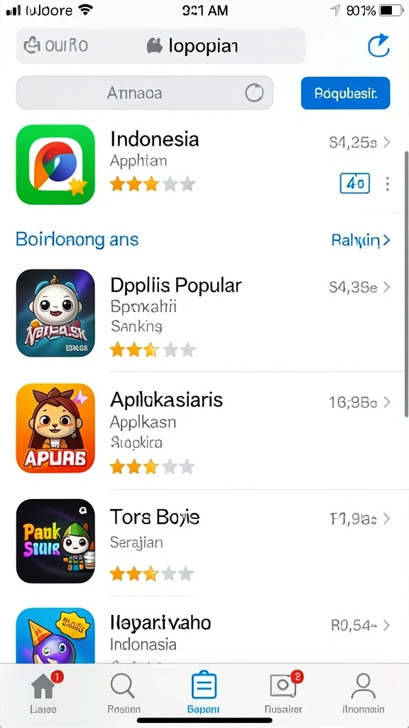 Screenshot menampilkan tampilan antarmuka yang menarik.