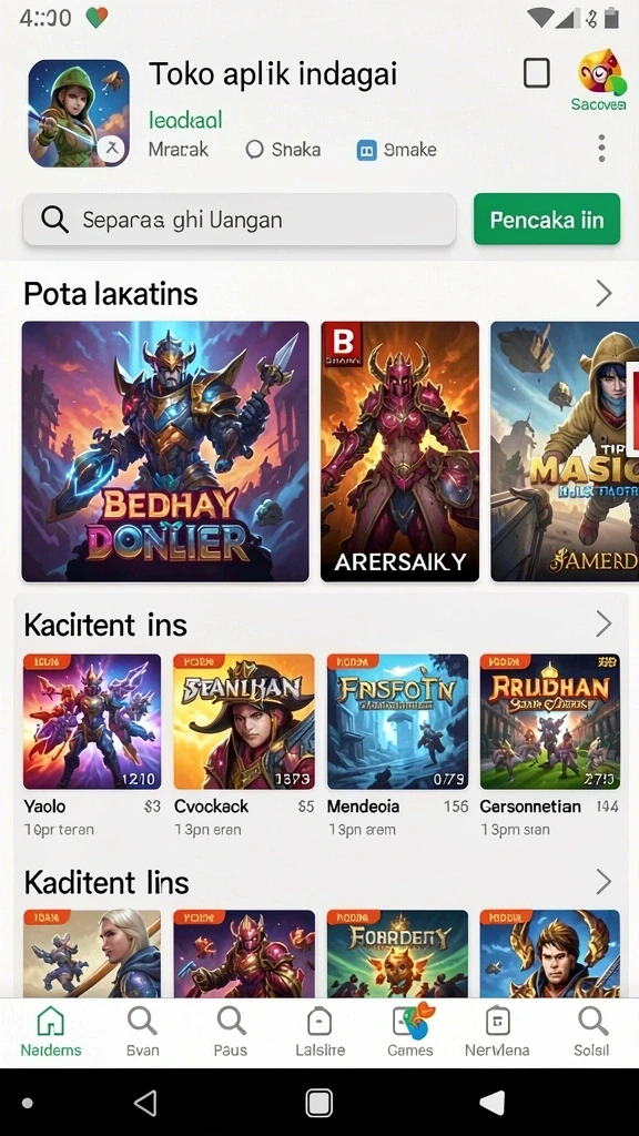 Fitur multiplayer untuk bersaing dengan teman-teman.
