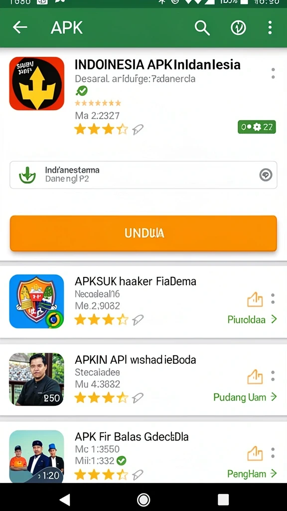 Tampilan antarmuka yang ramah pengguna.