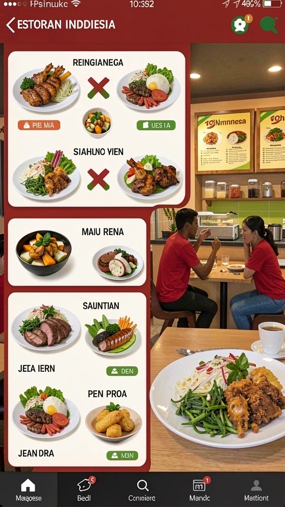 Karakter-karakter unik dan menarik.