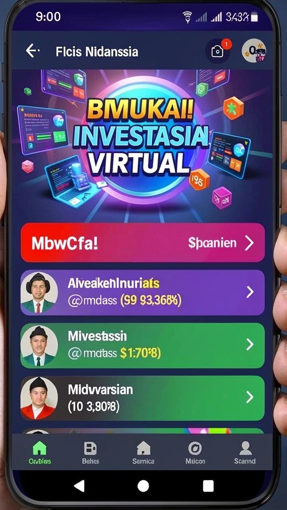 Tampilan antarmuka yang menarik dan mudah digunakan.