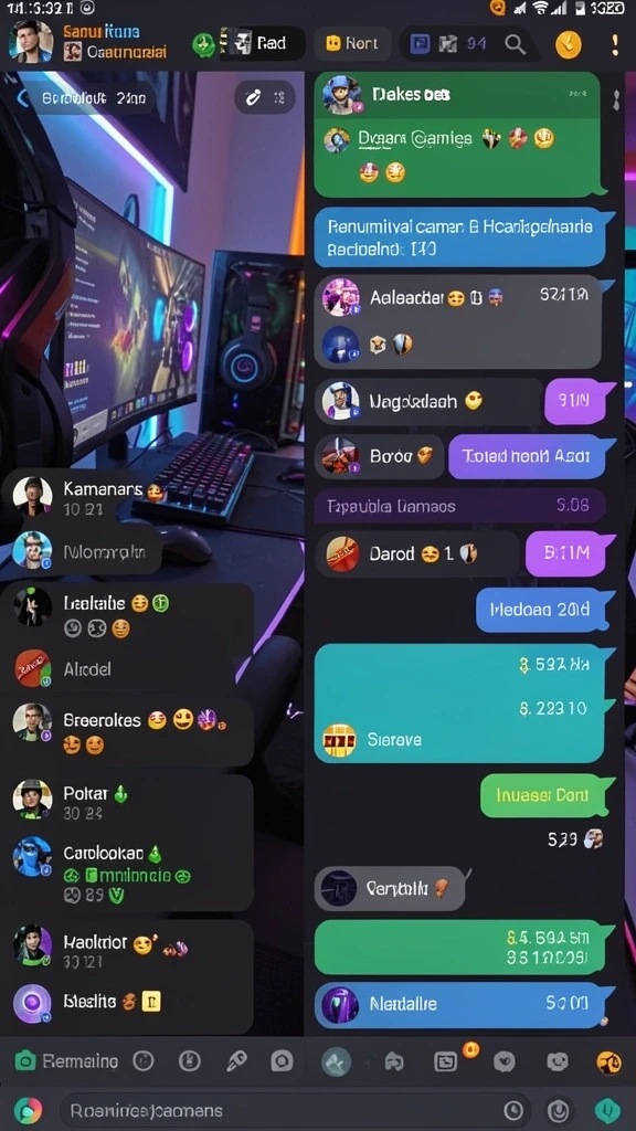 Fitur kompetisi yang menggembirakan di dalam game.