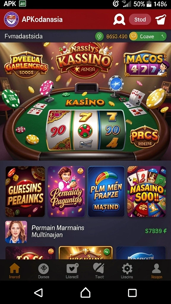 Berbagai pilihan permainan judi yang mengasyikkan.