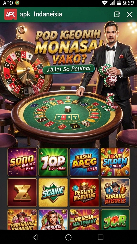 Fitur live casino menghadirkan pengalaman nyata saat bermain.