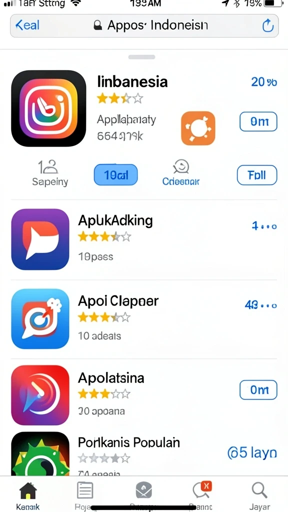 Tampilan antarmuka yang user-friendly.