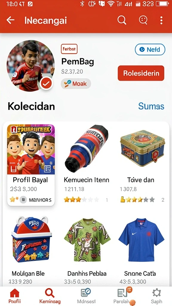 Komunitas aktif yang saling mendukung sesama pemain.
