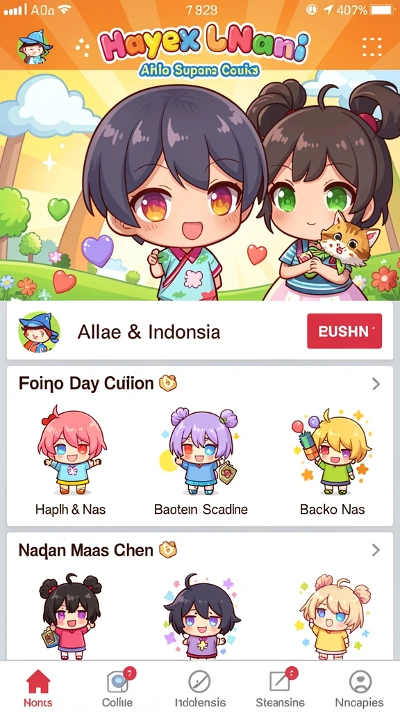 Bergabung dalam mode multiplayer dengan teman-teman.