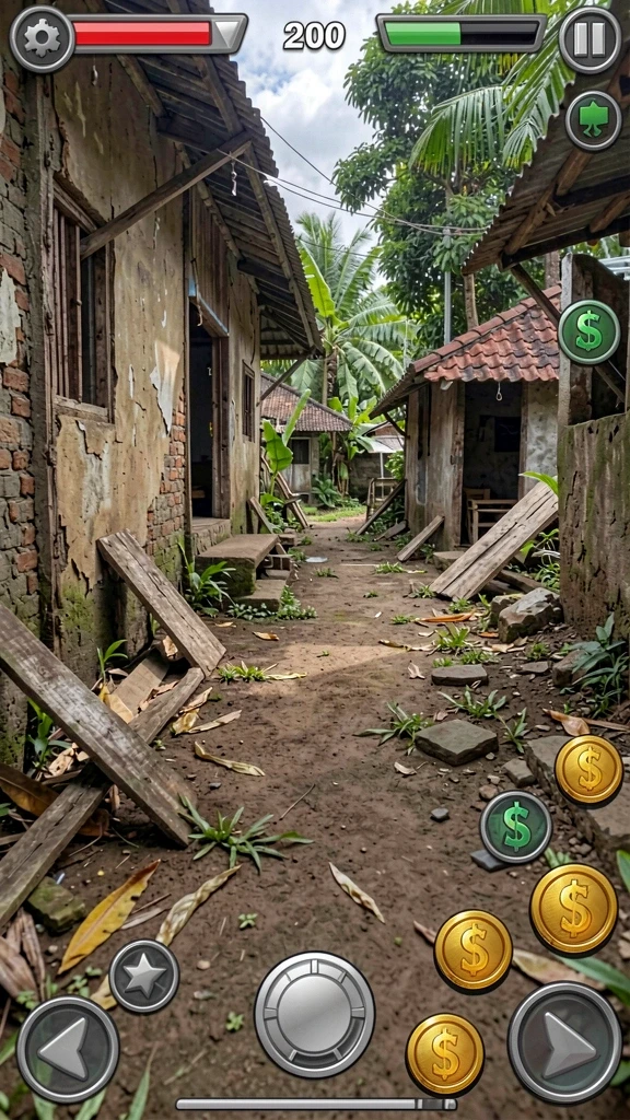 Tantangan seru yang menghadapi pemain di setiap level.