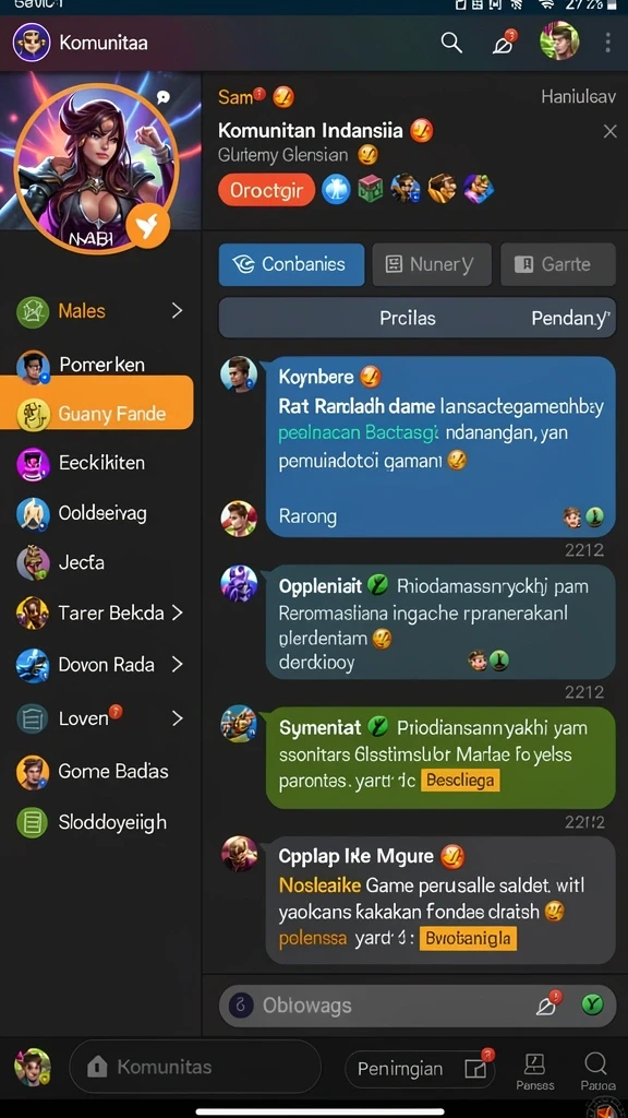 Tampilan antarmuka yang menarik dan mudah digunakan.